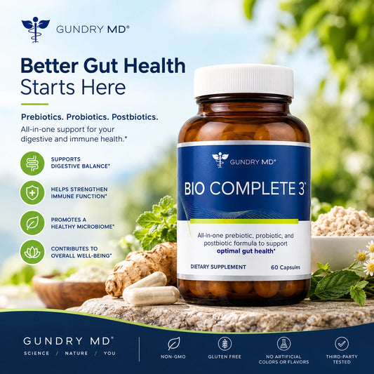 Gundry MD Bio Complete 3 – All-in-One Gut Health Support